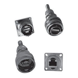 YW Series Environmentally Resistant High Speed Network Circular Electrical Connectors